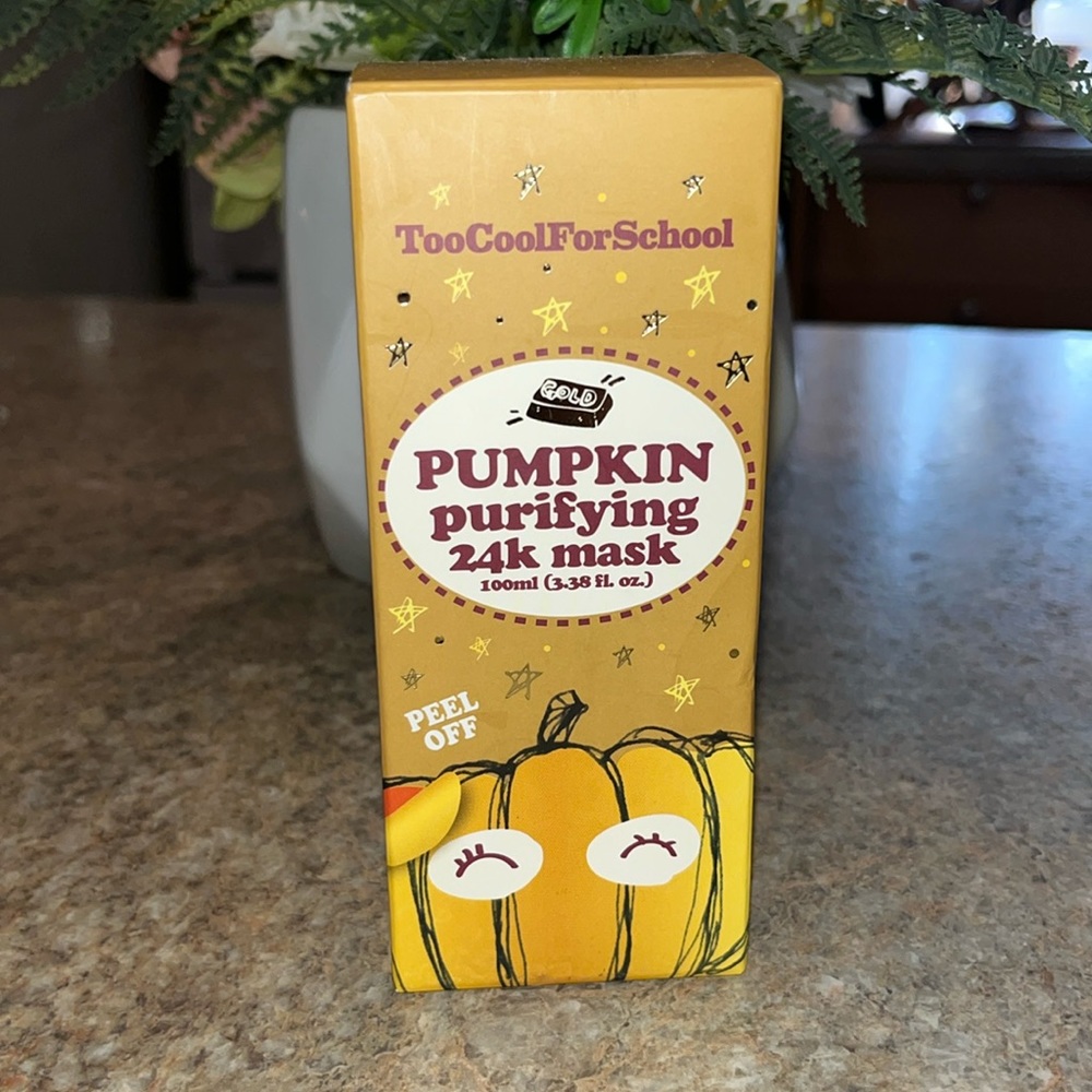 Gold PUMPKIN Purifying Mask NWT